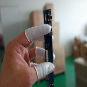 白色无卤指套 | 防静电耐磨 | 无尘防滑 | 精密电子与净化操作用