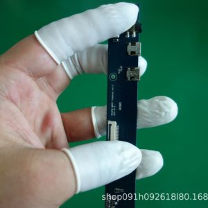 丁腈卷口手指套 | 高弹耐磨 | 无尘防滑 | 精密电子与实验操作用