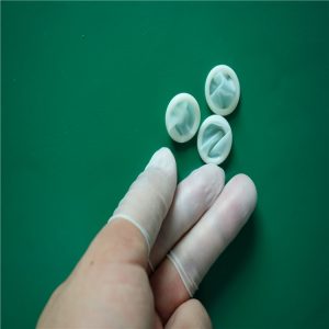 卷口白色无尘手指套 | 高弹耐磨 | 防静电防滑 | 精密电子操作用