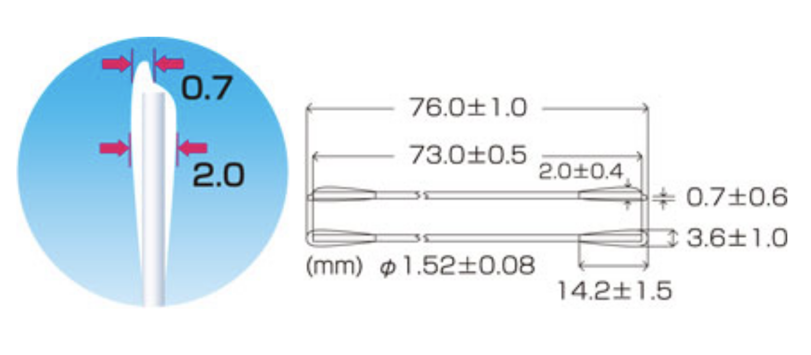 HUBY 340 BB-001FL无尘净化棉签 - 图片 2