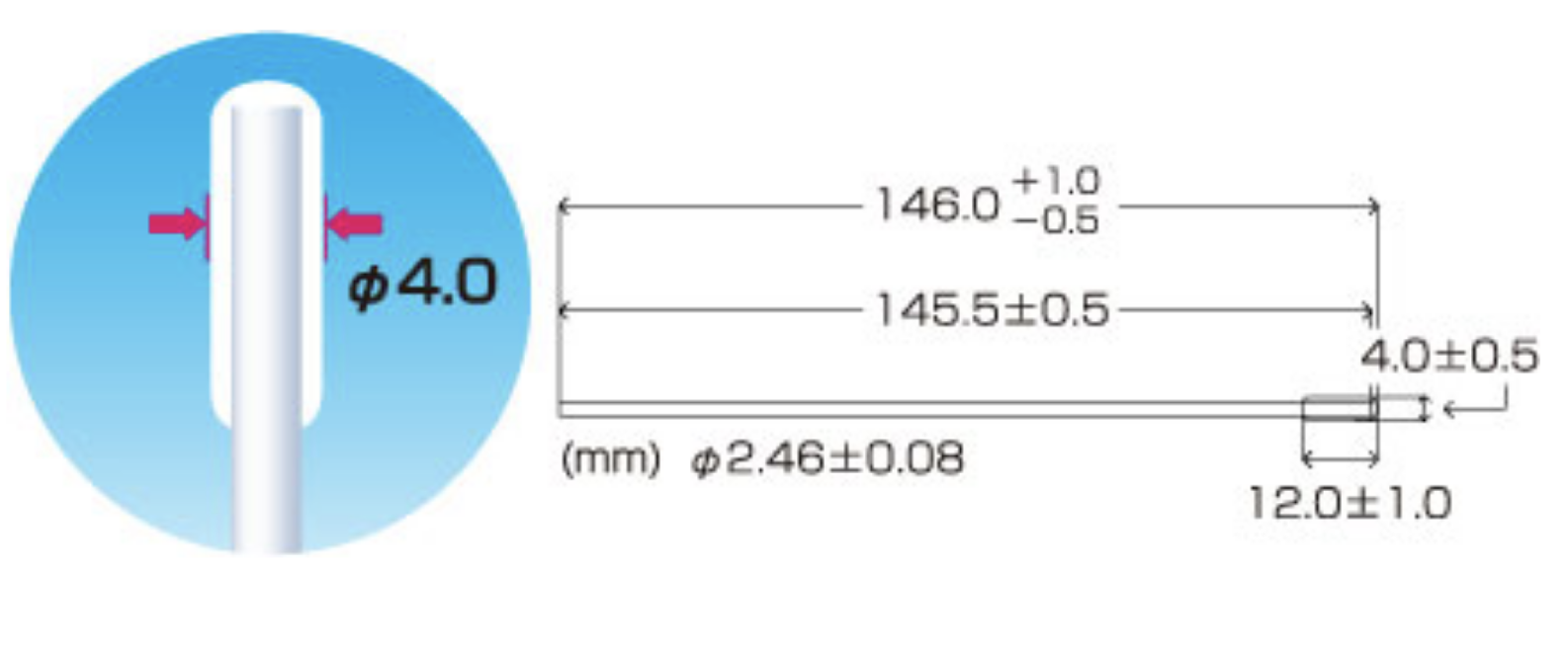 HUBY 340 CA-010 净化棉签 - 图片 2