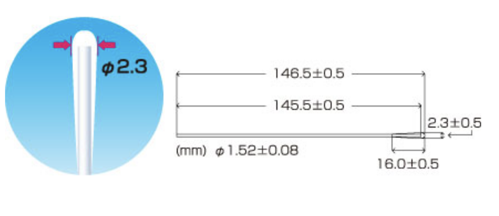 HUBY 340 CA-005净化棉签 - 图片 2