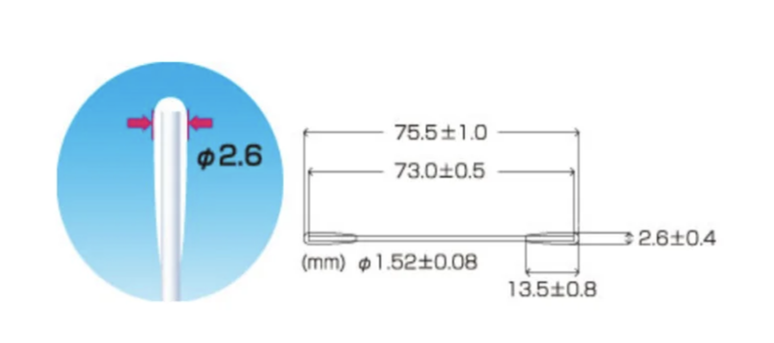 HUBY 340 BB-002 净化棉签 - 图片 2