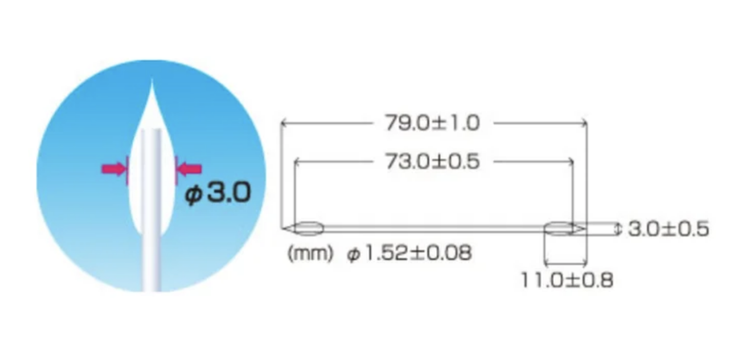 HUBY 340 BB-003 净化棉签 - 图片 2