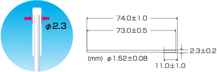HUBY-APEX SS-002工业用无尘棉签 通信行业使用 - 图片 2