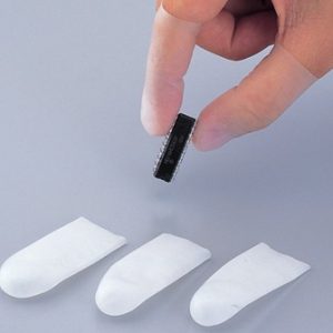 无硫切口手指套 | 高弹耐磨 | 无尘防滑 | 精密电子与净化操作用