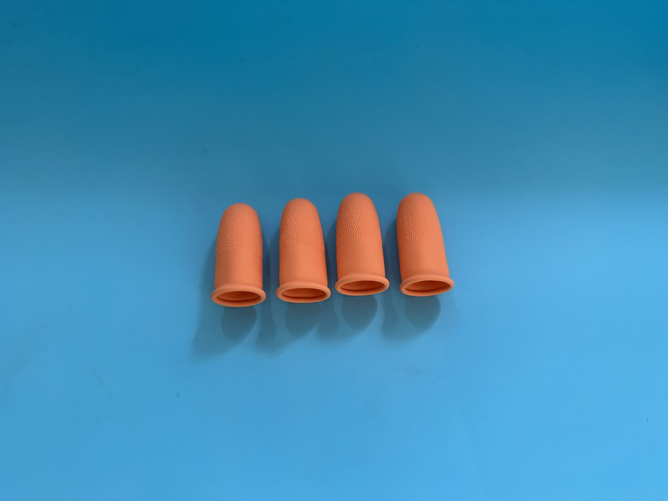 防静电手指套规格 麻点米黄防静电手指套特点