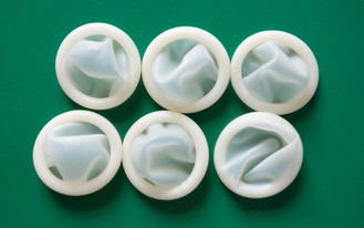 进口白色无硫手指套 | 高弹耐磨 | 无尘防滑 | 精密电子与净化操作用