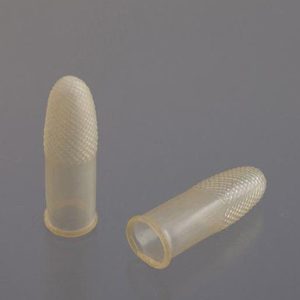 米黄手指套 | 高弹耐磨 | 无尘防滑 | 精密电子与净化操作用