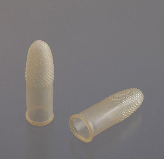 米黄手指套 | 高弹耐磨 | 无尘防滑 | 精密电子与净化操作用