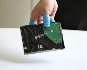 蓝色丁腈手指套 | 高弹耐磨 | 无尘防滑 | 精密电子与净化操作用