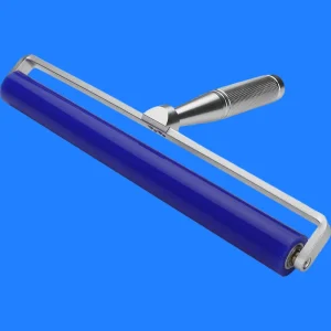 手动粘尘滚轮硅胶清洁滚筒12寸硅橡胶除尘棒