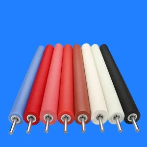 机用粘尘滚轮 耐磨耐高温可清洁除尘胶辊印刷机覆膜辊