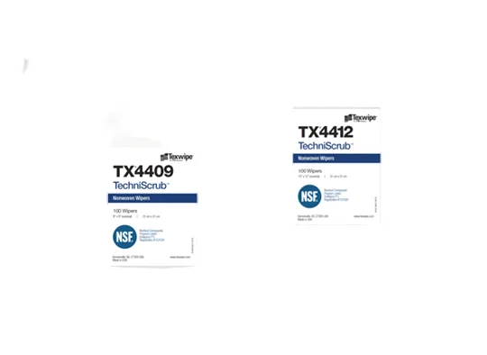 TECHNISCRUB® 干式无尘无纺布擦拭布,NSF认证,非灭菌 - 图片 2