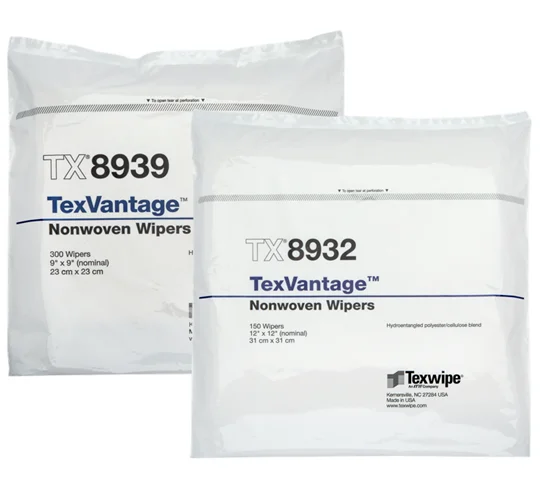 TEXVANTAGE® 干式无纺洁净室擦拭布(非灭菌)