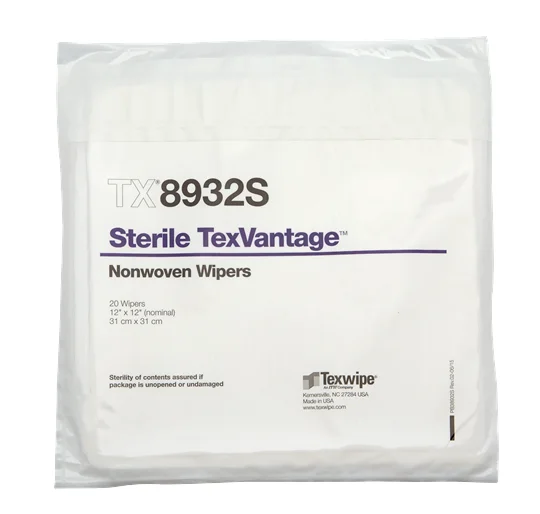 TEXVANTAGE® 干式无纺洁净室擦拭布(灭菌)