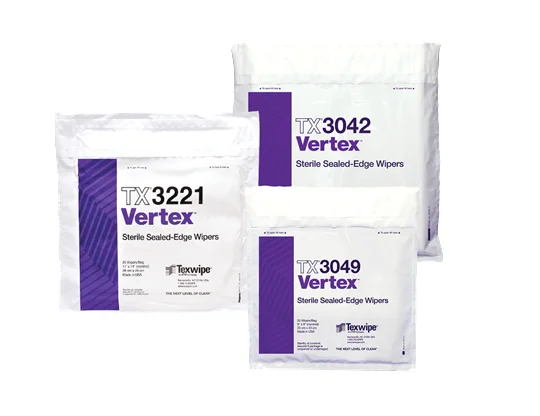 VERTEX® 干式洁净室无尘擦拭布(无菌)