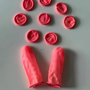 无尘手指套 | 耐磨防滑 | 防静电抗油 | 精密电子与净化作业用