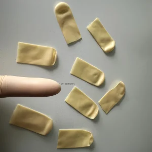 NBR无尘切口手指套 | 高弹耐磨 | 防静电防滑 | 精密电子操作用