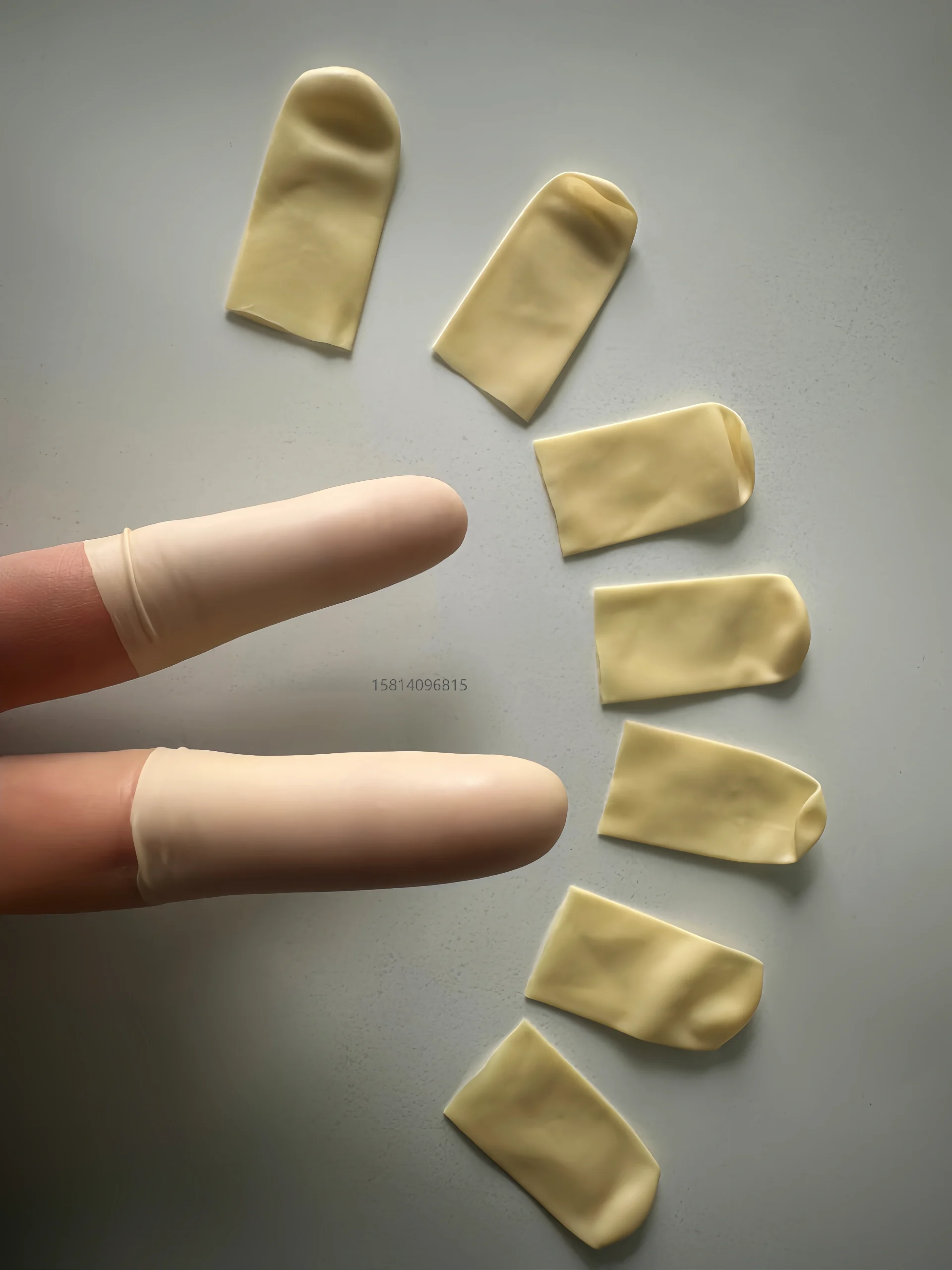 乳胶手指套 | 柔软耐用 | 无尘防滑 | 精密装配与实验操作用