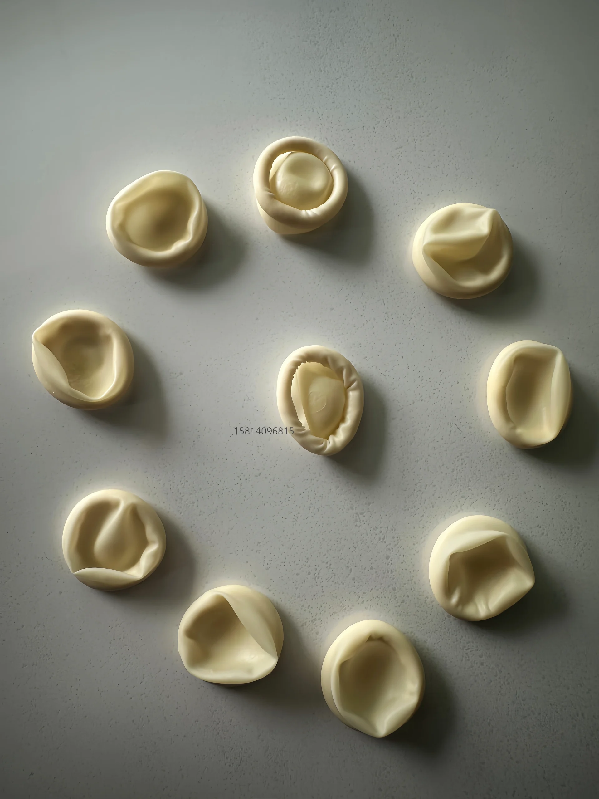 无硫丁腈手指套(L21) | 白色手指套