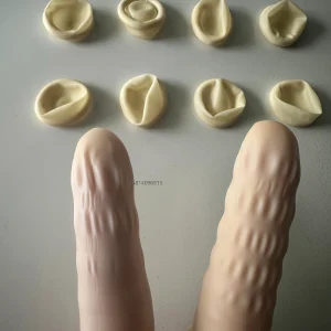 乳白无尘无粉手指套 | 高弹防静电 | 精密电子操作