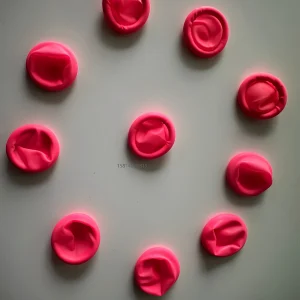 防静电手指套 | 无尘粉色防静电手指套 - 恒创世纪厂家直销