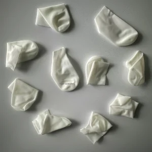 透明丁腈切口指套 | 高弹耐用 | 无尘防滑 | 精密电子与实验操作用