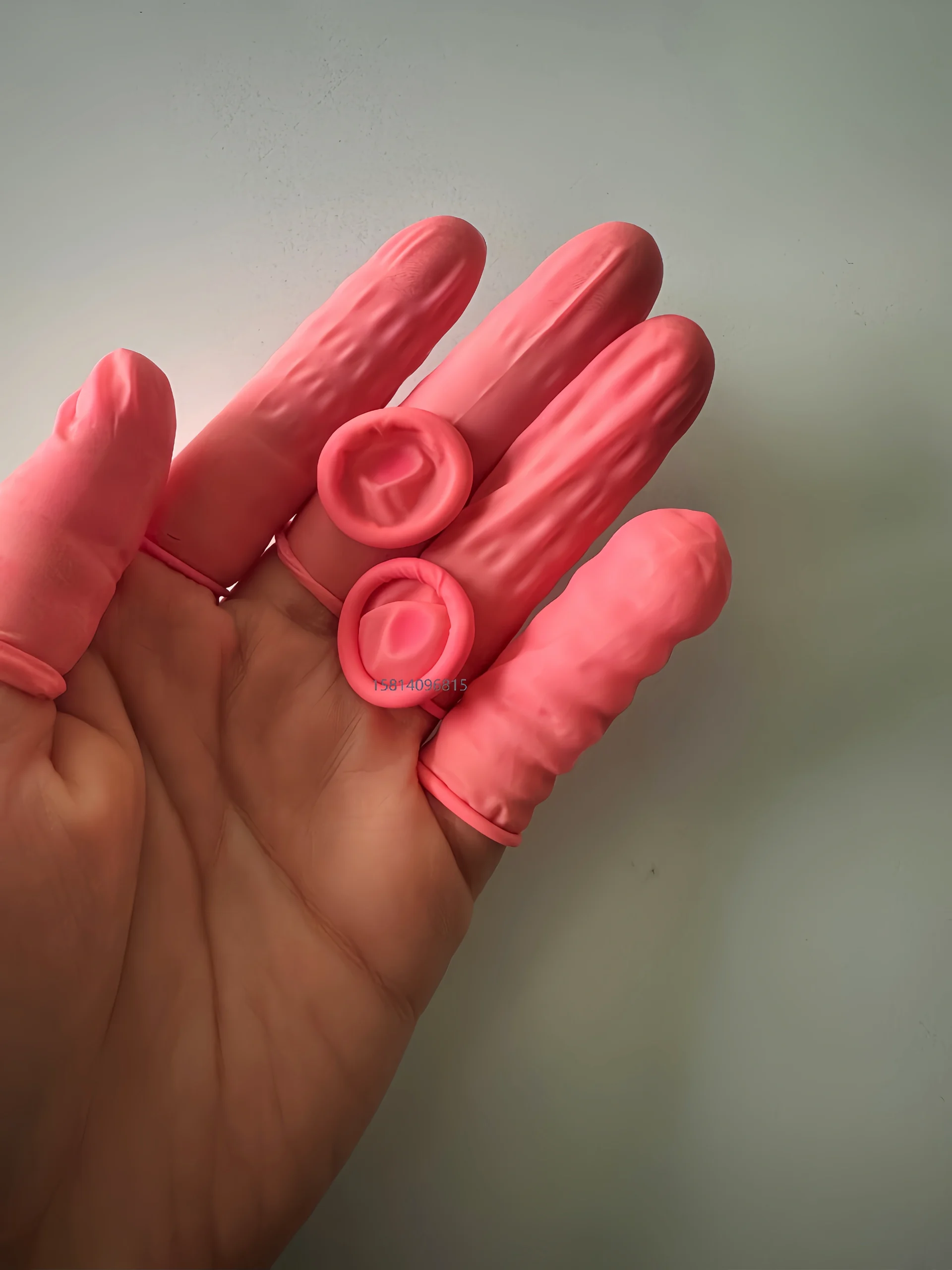 无粉丁腈指套 | 高弹耐用 | 无尘防滑 | 精密电子与实验操作用