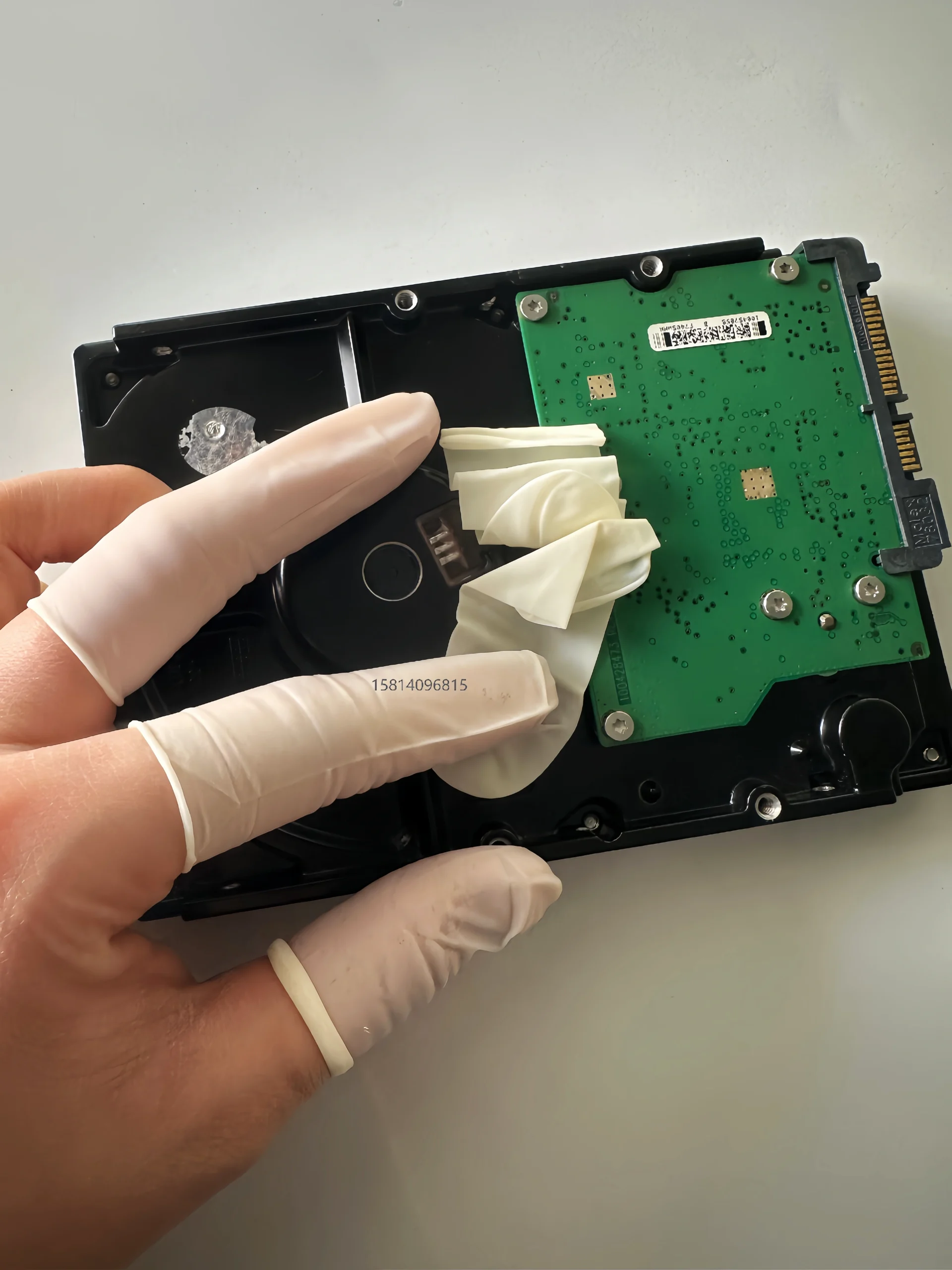 切口无粉高洁净手指套