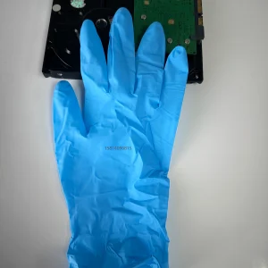 蓝色丁腈手套 | 高弹耐用 | 无粉防滑 | 医疗检查与精密操作用