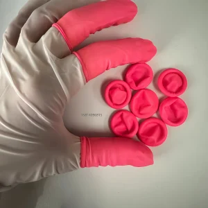 无硫百级丁晴手指套 | 高弹耐磨 | 无尘防滑 | 精密电子与净化操作用