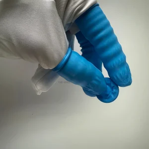 100%纯丁腈手指套 | 高弹耐用 | 无尘防滑 | 精密电子与实验操作用