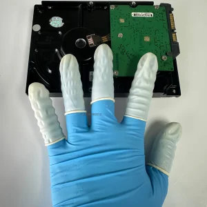 进口白色丁腈手套 | 百级无尘室专用 - 恒创世纪防静电专家