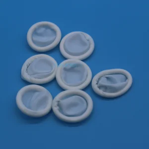 切口防静电丁腈无硫指套