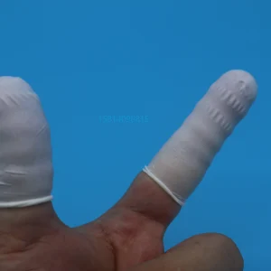 进口无硫手指套F010 | 高弹耐用 | 无尘防滑 | 精密电子与实验操作用