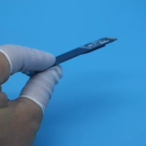 白色丁腈手指套 | 高弹耐用 | 无尘防滑 | 精密电子与实验操作用