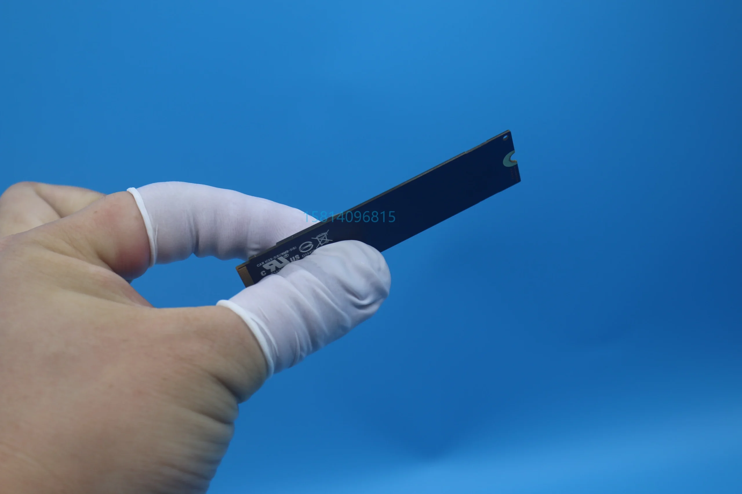 白色防静电丁腈指套 | 高弹耐用 | 无尘防滑 | 电子装配与精密操作用